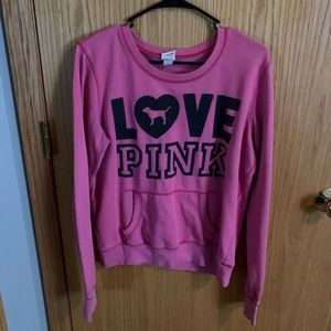 PINK long sleeve tee shirt